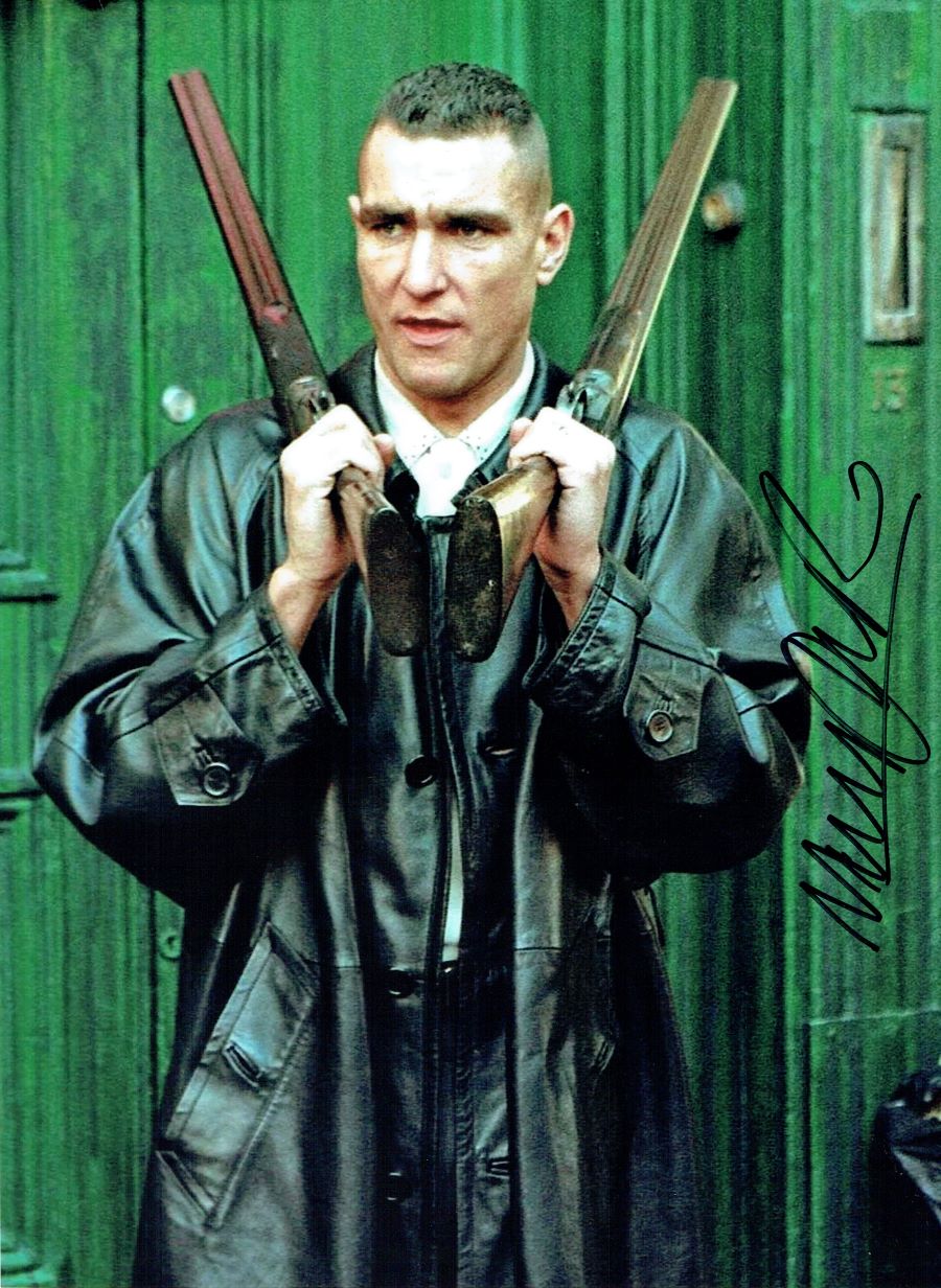 Lock Stock and Two Smoking Barrels Photograph Display Signed by Vinnie Jones - Memorabilia Framers Shop